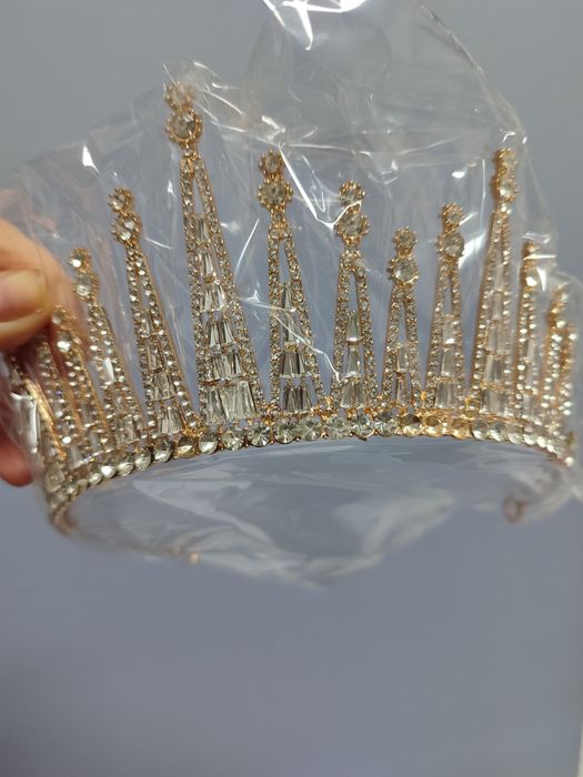 Корона золота діадема із дефектами