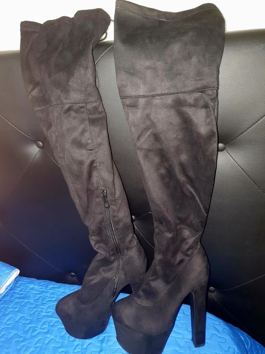 Botas cano alto 37