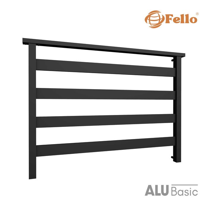 Balkon Francuski Balustrada Francuska Okienna Aluminium Malowana