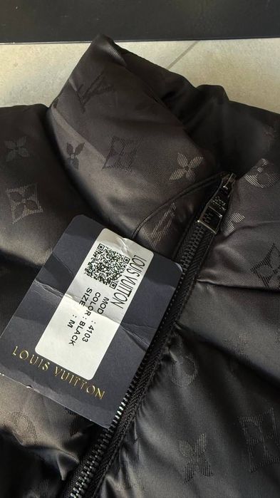 Безрукавка Louis Vuitton чорна | чоловіча S–XXL