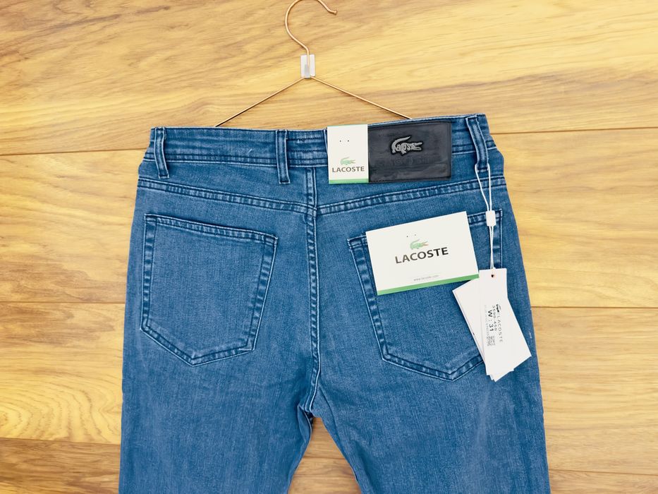 Lacoste spodnie jeansowe męskie