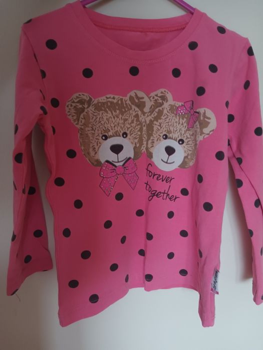Bluzka 110 -116 dla dziewczynki