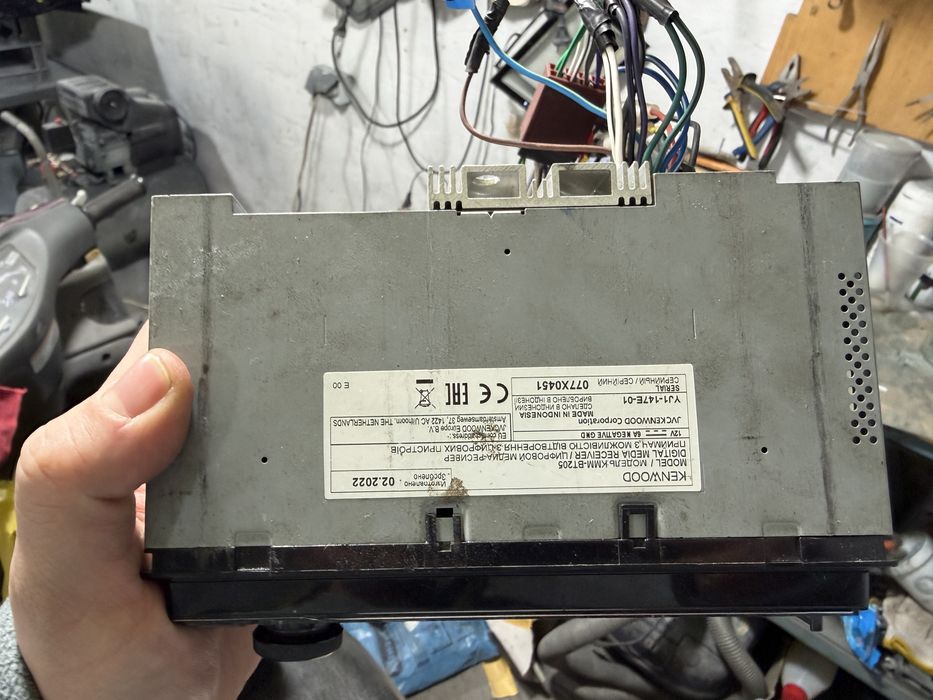 Продам магнитолу Кеnwood процесорная