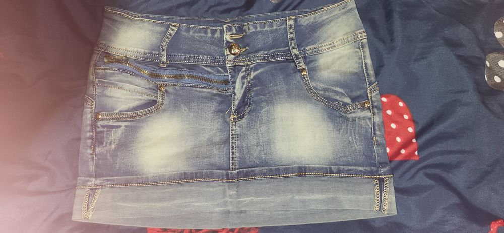 Spódniczka jeansowa