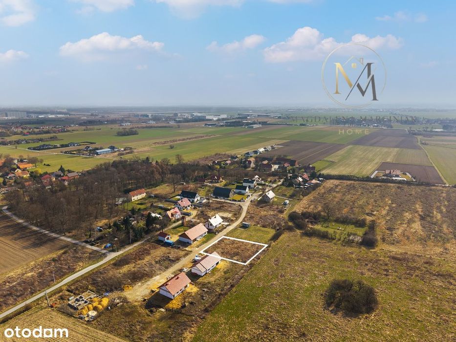 Działka budowlana 1027m2 | Kokorzyce | Media