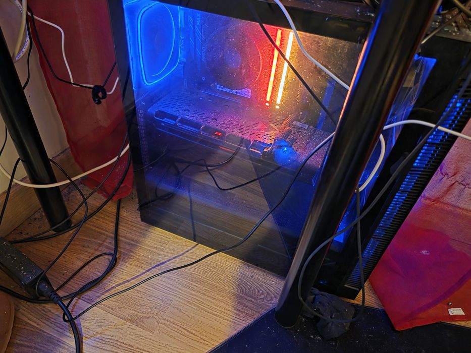 Pc gaming, monitor, teclado e rato