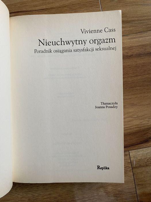 Vivienne  Cass. Nieuchwytny orgazm.