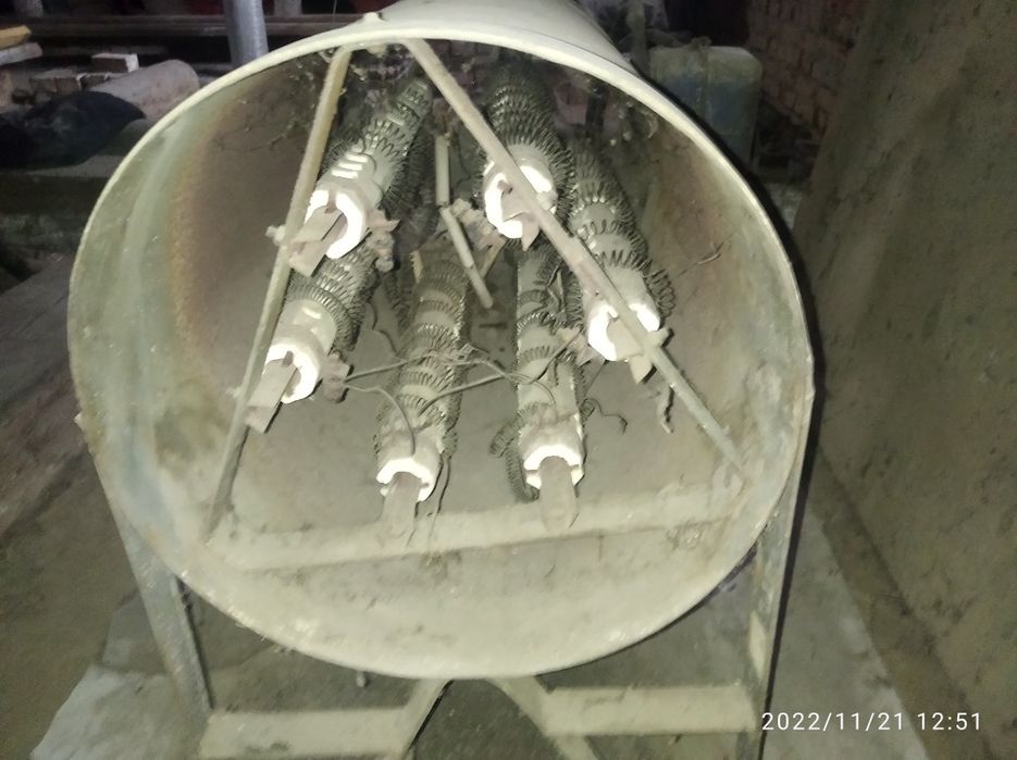 Обігрівач 380 В Теплова пушка Електрообігрівач