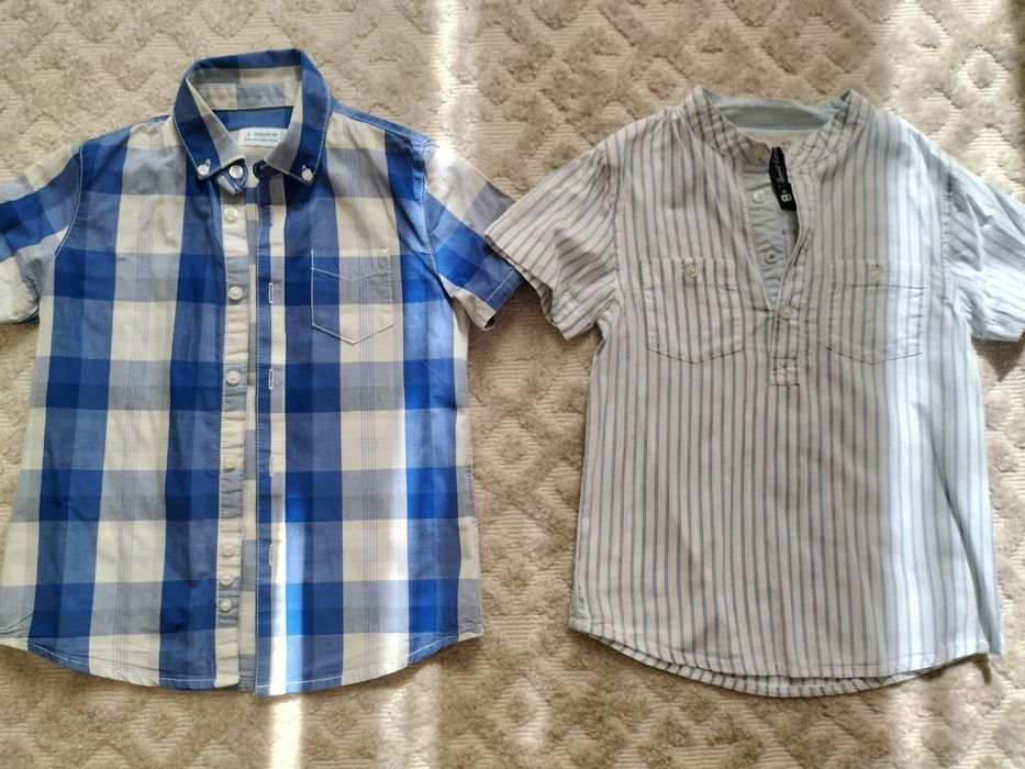 2 Camisas rapaz 4-5 anos