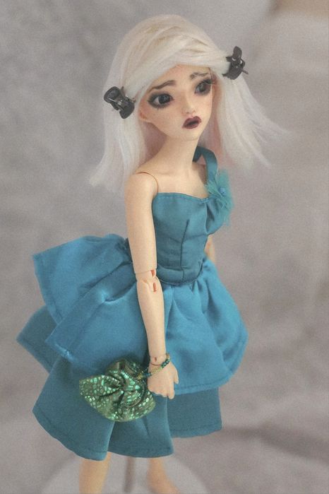 Lalka bjd 1/4 dwie głowy