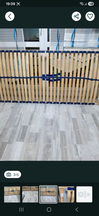 Stelaże drewniane 2 szt 90x200