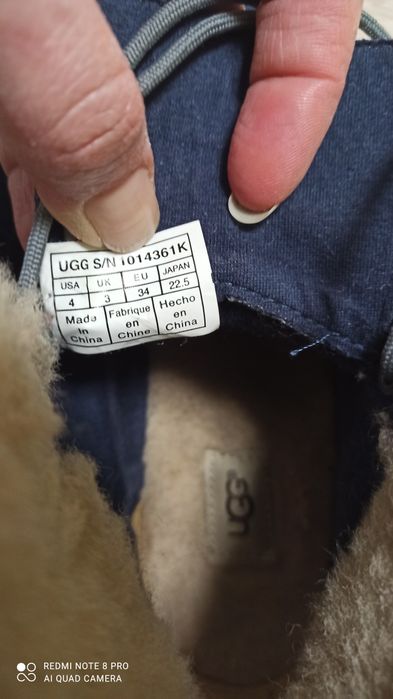 Черевики UGG дитячі р. 34