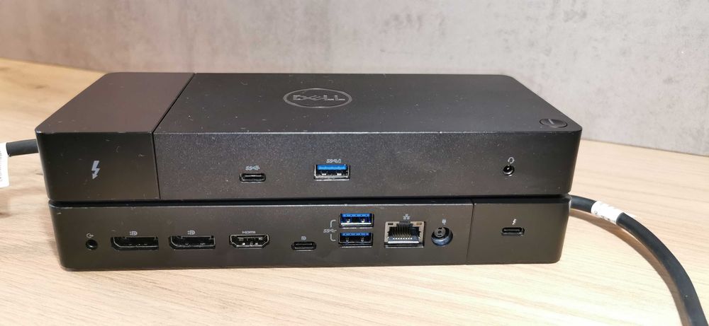 Stacja dokująca Dell WD19 z zasilaczem 130W Nowe Laptopy Dell PRO