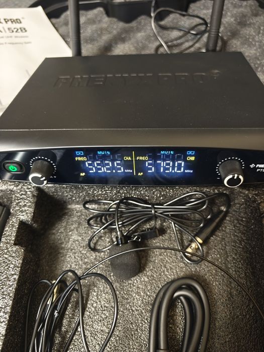 Безпроводная микрофонная система, микрофоны, караоке