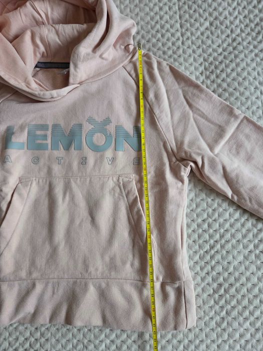 Bluza z kapturem Lemon 116 cm dziewczęca.