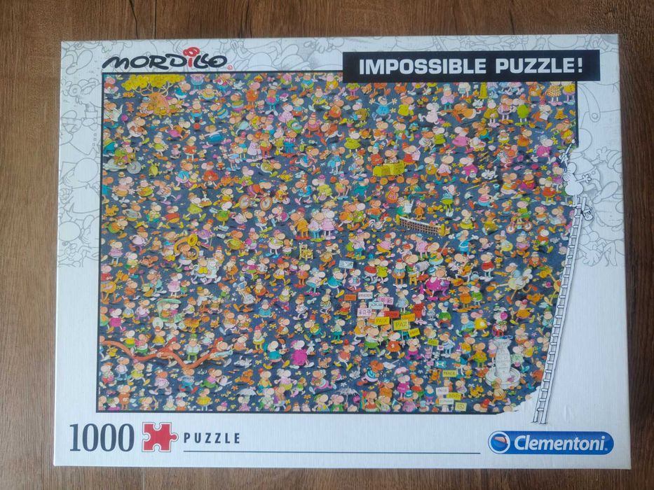 puzzle Clementoni 1000 elementów Mordillo Impossible