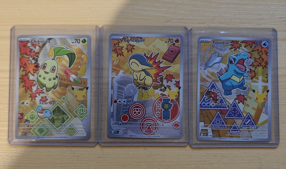 First Partner Illustration Collection - Johto