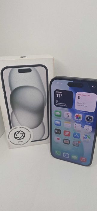 iPhone 15 128GB – Excelente Estado | Garantia | Financiamento até 36 X