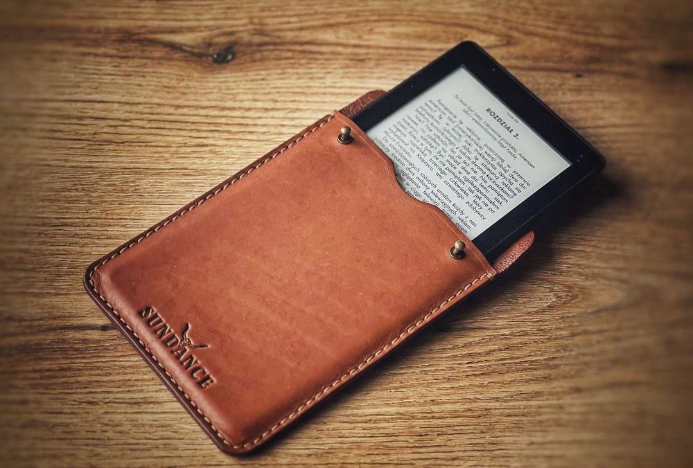 Ekskluzywne etui skórzane Kindle – ręcznie szyte, trwałe i stylowe