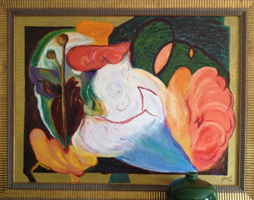 Arte lindíssima original com molduras