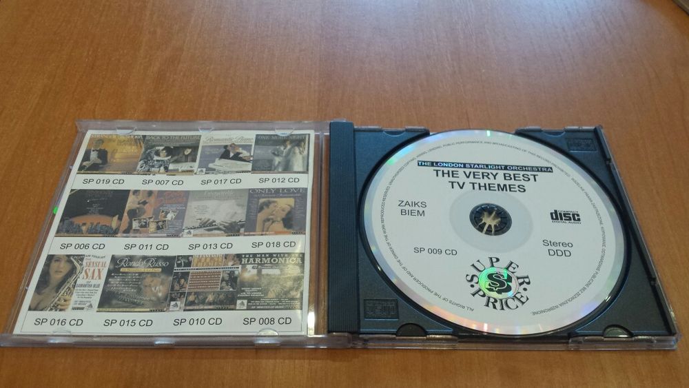 The very best tv themes CD