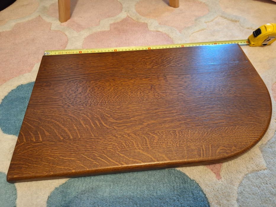 Duża drewniana półka narożna - NAJTANiej !!!