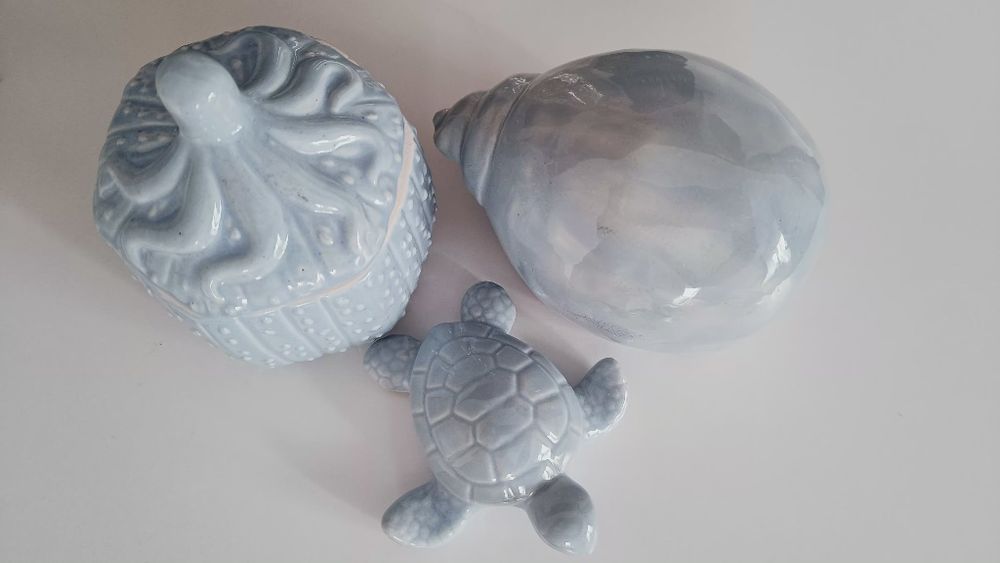 Dekoracje marynistyczne morski styl świeca z ośmiornicą muszla żółw