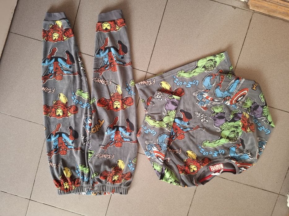 Пижама marvel на мальчика