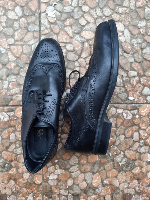 Buty męskie skórzane geox