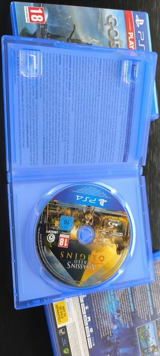 God of war/Assassin's Creed origins/Ratchet and clank PlayStation 4