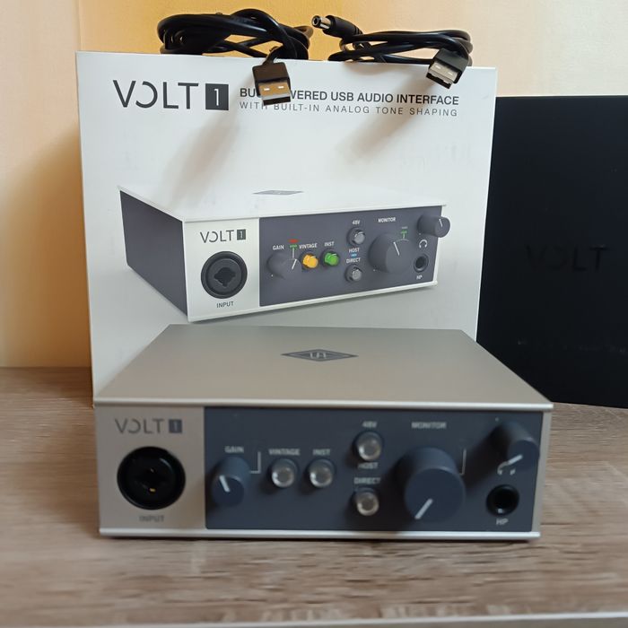 Аудиоинтерфейс Universal Audio Volt 1 звуковая карта