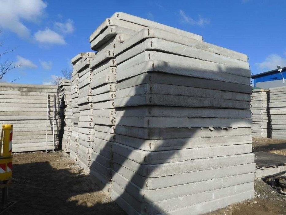 Płyty betonowe II gatunek-uszkodzone 300x150x15cm