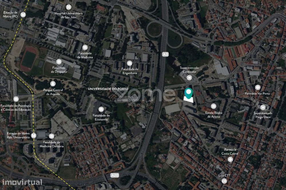 T1 em construçao no Polo Universitário