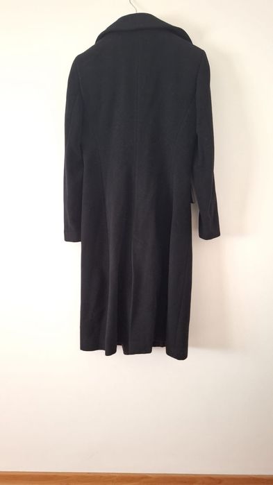 Sobretudo senhora Preto Tam. L - Zara