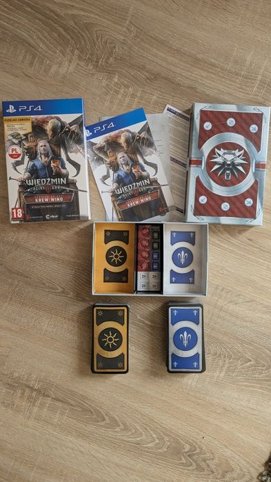 Wiedźmin Karty Gwint Krew i Wino. Limitowane.