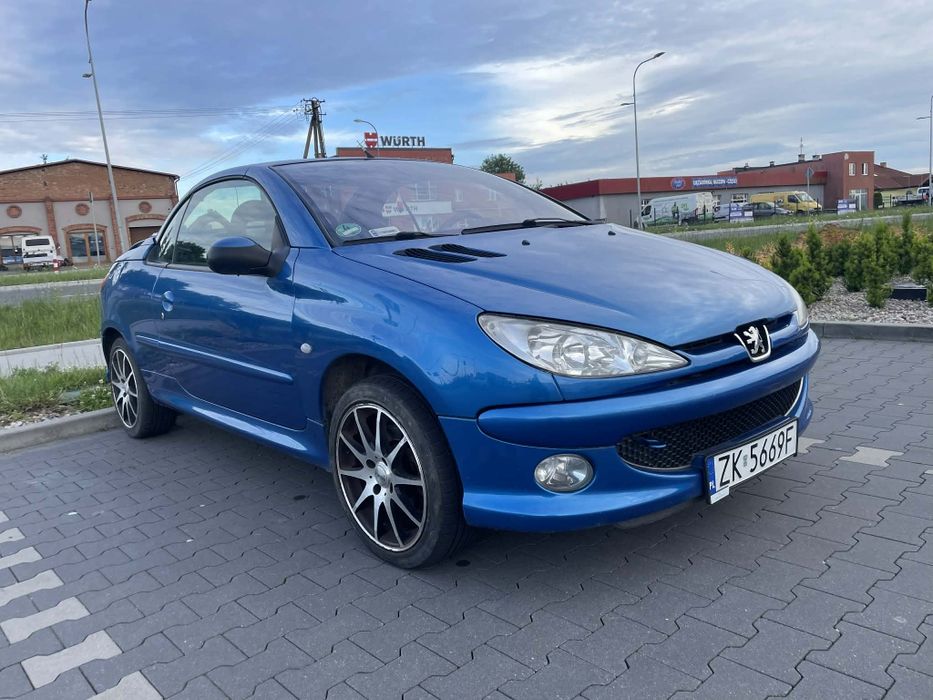 Peugeot 206cc 1.6 benzyna