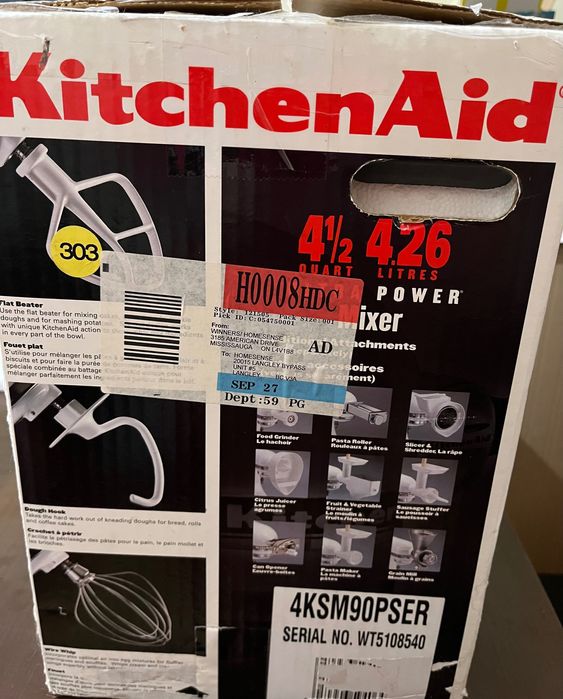 KitchenAid Robot Kuchenny