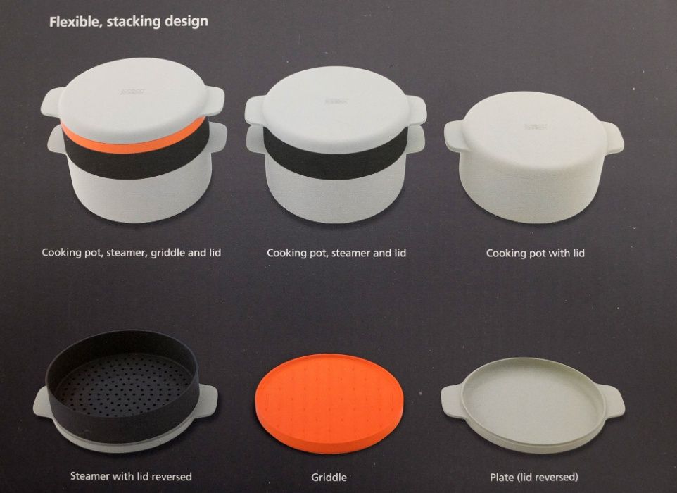 Joseph Joseph - Conjunto para Cozinhar no Micro-ondas Joseph Joseph