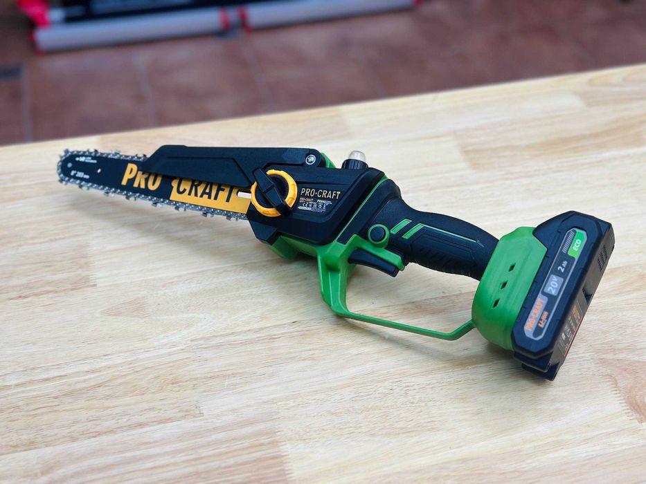 Садова Пила Procraft +Акб 2.0Ah, 4.0Ah Razor+2 шини +Зарядка, ГАРАНТІЯ