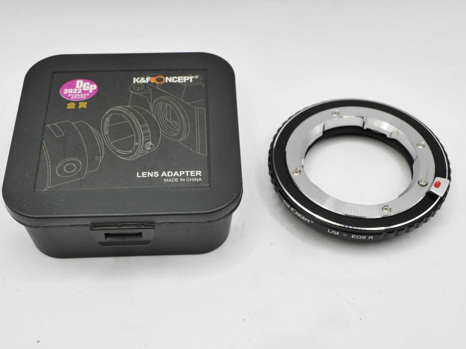 Leica M korpus Canon R adapter K&F Concept ex demo