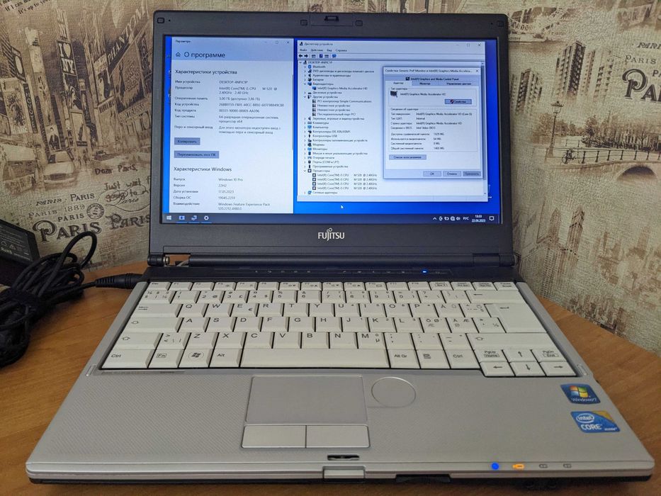 Ноутбук Fujitsu LifeBook S760 i5-520M 2.40Ghz 3Gb RAM 320Gb HDD