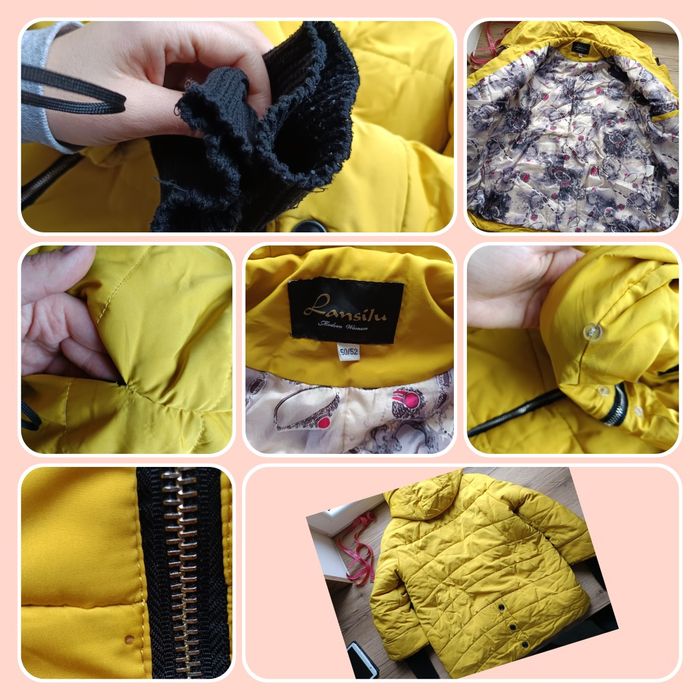 Kurtka zimowa damska r M L