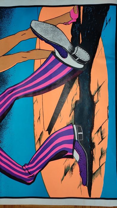 Say Baby Let's Boogie plakat, poster 1972  USA 89x58 cm Bar PUB lokal