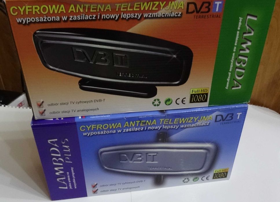 Anteny DVB - T2 i inne
