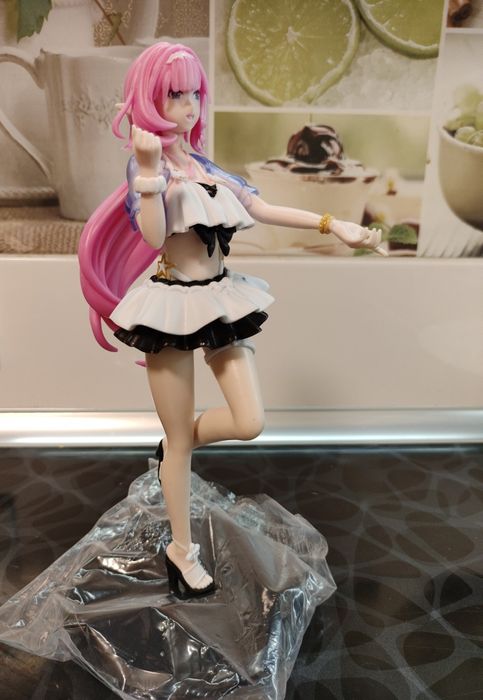 Аніме фігурка Елізія 22 см Хонкай Імпакт Elysia Honkai Impact Summer