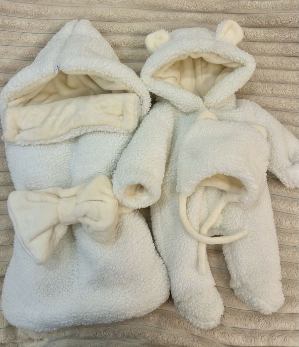 Комплект дитячий зимовий тедді