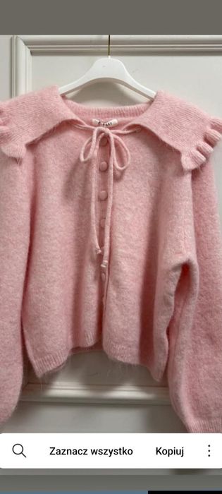 Nowy włoski sweterek kolor puder
