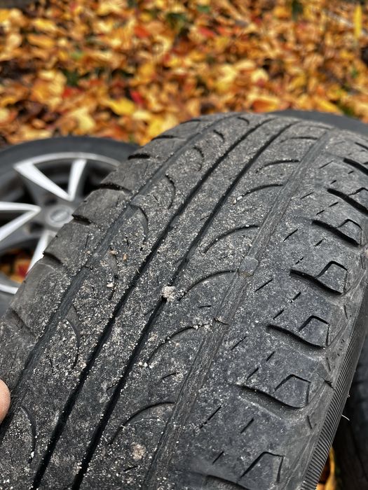 Диски титанові R13 4x100 з резиною -ВАЗ/Ланос/ЗАЗ