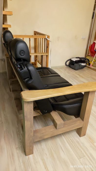 Диван шкіряний з підігрівом