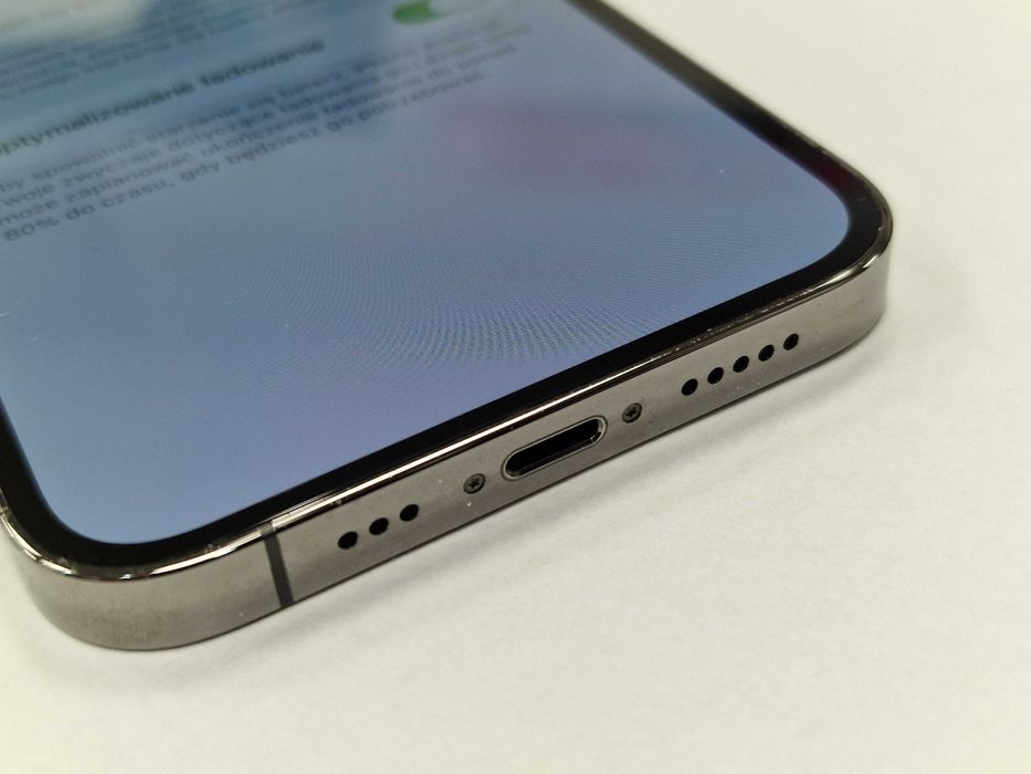 Iphone 12 PRO 128GB/ Graphite/ 82%/ Grade A-/ Gwarancja + ładowarka